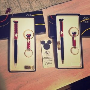 Colibri Mickey and Minnie pen set